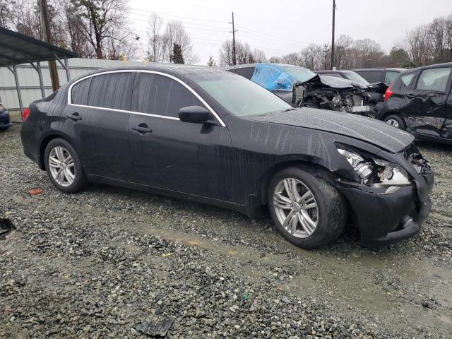 JN1CV6AP5DM724734 - 2013 INFINITI G37 BASE BLACK photo 4