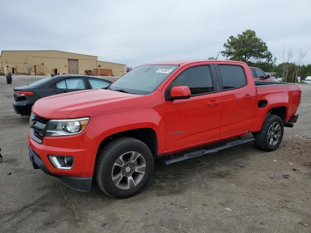 1GCGSDEN6H1271638 - 2017 CHEVROLET COLORADO Z71 RED photo 1