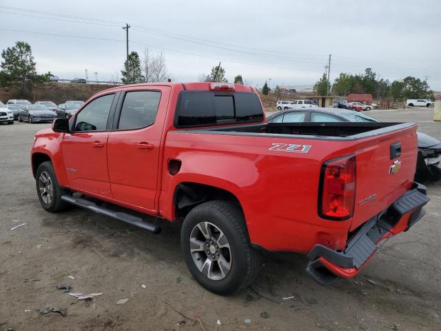 1GCGSDEN6H1271638 - 2017 CHEVROLET COLORADO Z71 RED photo 2