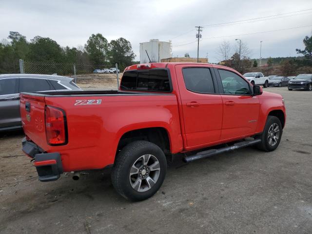 1GCGSDEN6H1271638 - 2017 CHEVROLET COLORADO Z71 RED photo 3