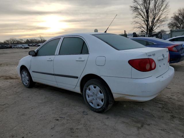 1NXBR32EX8Z950455 - 2008 TOYOTA COROLLA CE WHITE photo 2