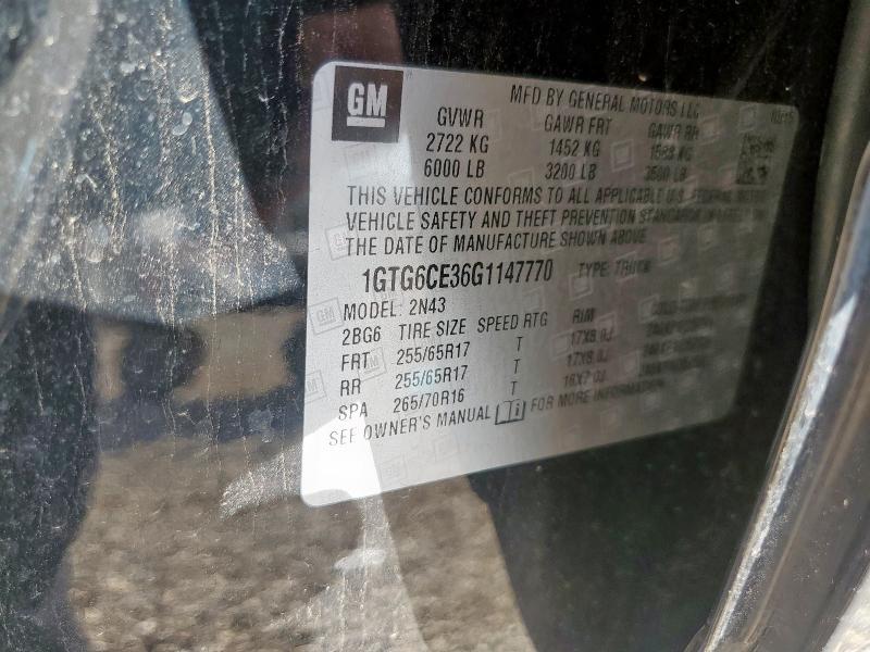 1GTG6CE36G1147770 - 2016 GMC CANYON SLE 黑色 照片 13