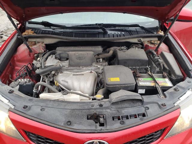 4T1BF1FK9EU780372 - 2014 TOYOTA CAMRY L RED photo 11