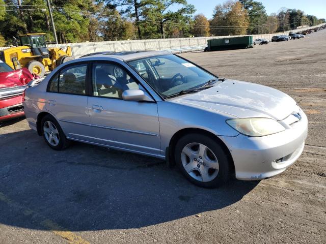 2HGES25794H542363 - 2004 HONDA CIVIC EX SILVER photo 4