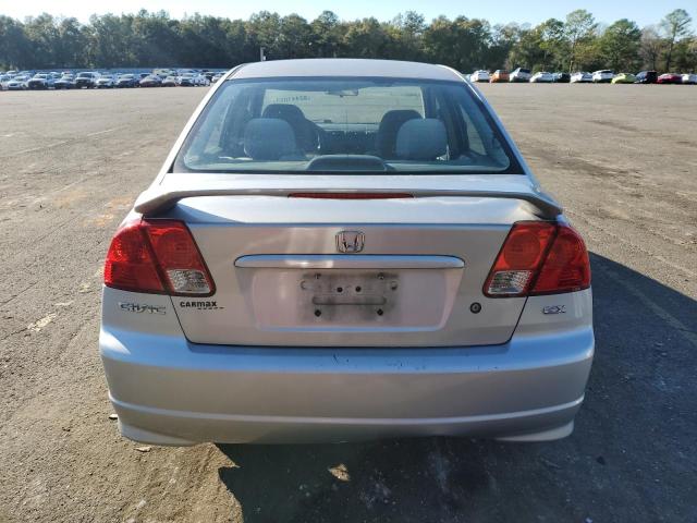 2HGES25794H542363 - 2004 HONDA CIVIC EX SILVER photo 6