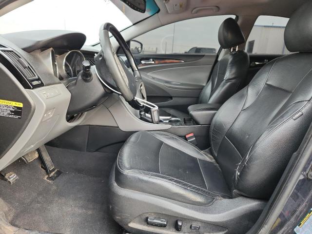 5NPEC4AC4DH696741 - 2013 HYUNDAI SONATA SE BLUE photo 7
