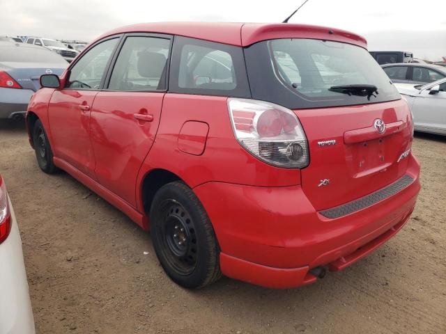 2T1KR32E97C647053 - 2007 TOYOTA COROLLA MA XR RED photo 2