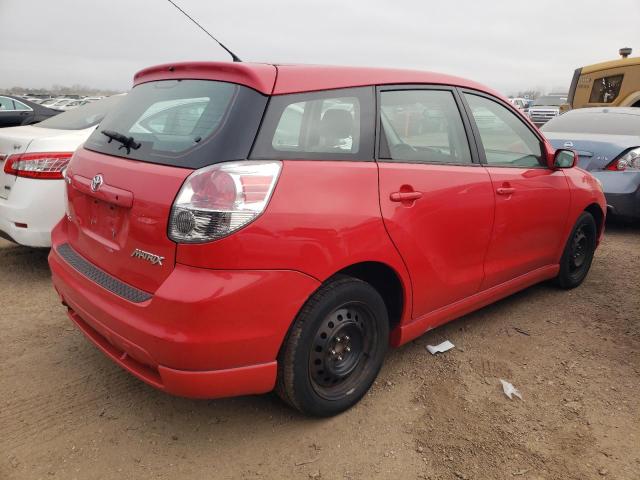 2T1KR32E97C647053 - 2007 TOYOTA COROLLA MA XR RED photo 3
