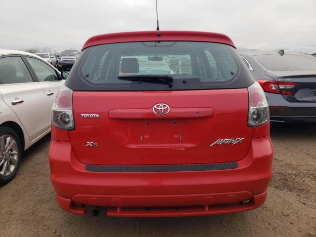 2T1KR32E97C647053 - 2007 TOYOTA COROLLA MA XR RED photo 6
