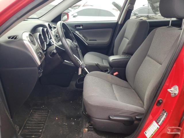 2T1KR32E97C647053 - 2007 TOYOTA COROLLA MA XR RED photo 7