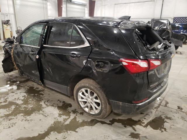 2GNAXSEV0J6125922 - 2018 CHEVROLET EQUINOX LT BLACK photo 2