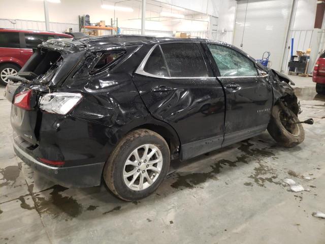 2GNAXSEV0J6125922 - 2018 CHEVROLET EQUINOX LT BLACK photo 3