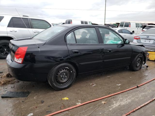 KMHDN46D36U336646 - 2006 HYUNDAI ELANTRA GLS BLACK photo 3