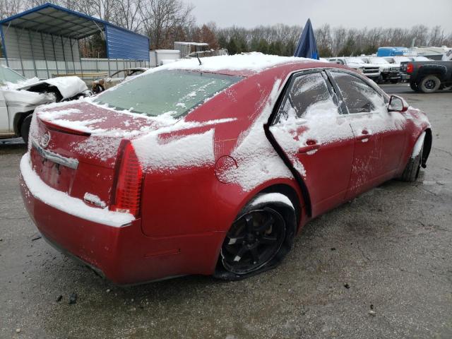 1G6DT57V880184867 - 2008 CADILLAC CTS HI FEATURE V6 RED photo 3