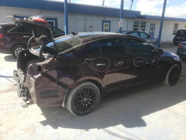 5XXGN4A74FG354095 - 2015 KIA OPTIMA EX BURGUNDY photo 3