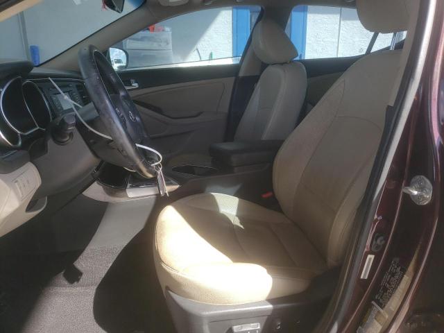 5XXGN4A74FG354095 - 2015 KIA OPTIMA EX BURGUNDY photo 7