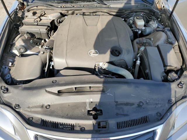 JTHBF1D28E5040974 - 2014 LEXUS IS 250 SILVER photo 11