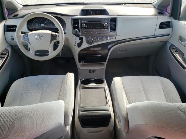 5TDKK3DC4DS343728 - 2013 TOYOTA SIENNA LE თეთრი ფოტო 8