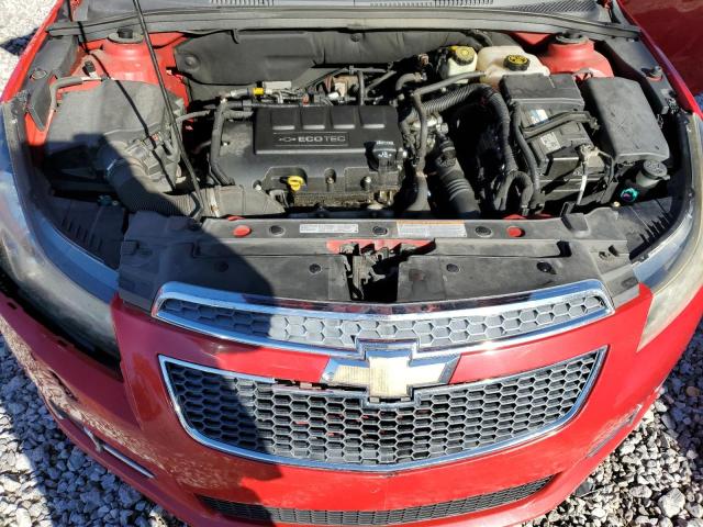 1G1PL5SC5C7264751 - 2012 CHEVROLET CRUZE LT წითელი ფოტო 11