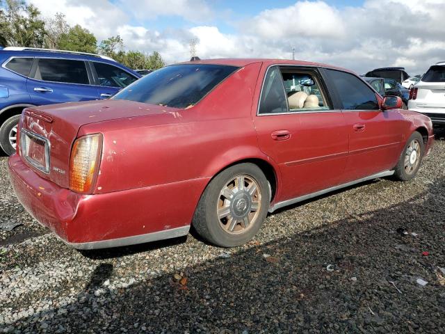 1G6KD54Y64U222151 - 2004 CADILLAC DEVILLE BURGUNDY photo 3