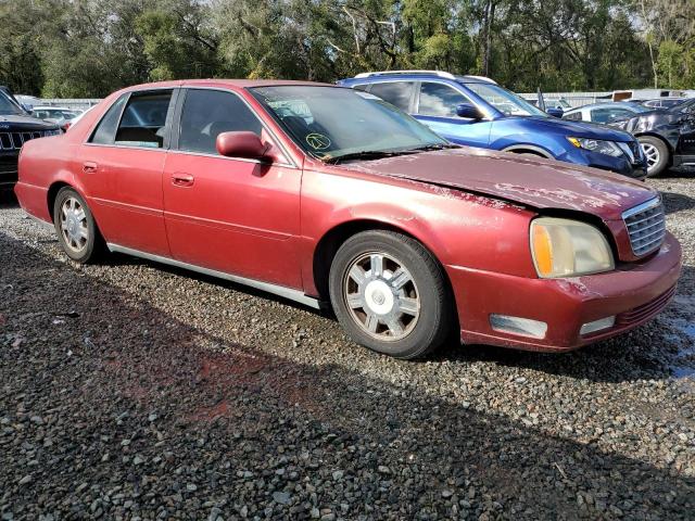 1G6KD54Y64U222151 - 2004 CADILLAC DEVILLE BURGUNDY photo 4