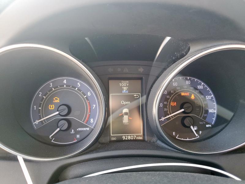 JTNKARJE5JJ564948 - 2018 TOYOTA COROLLA IM Серебристый фото 9