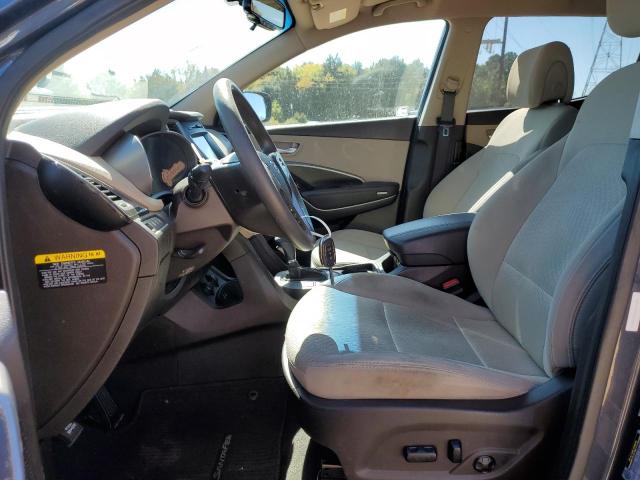 5XYZU3LB4HG388205 - 2017 HYUNDAI SANTA FE S BLUE photo 7