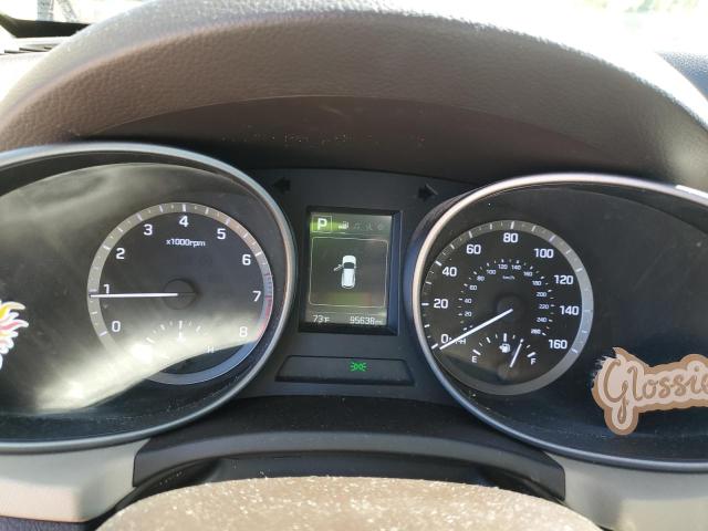 5XYZU3LB4HG388205 - 2017 HYUNDAI SANTA FE S BLUE photo 9