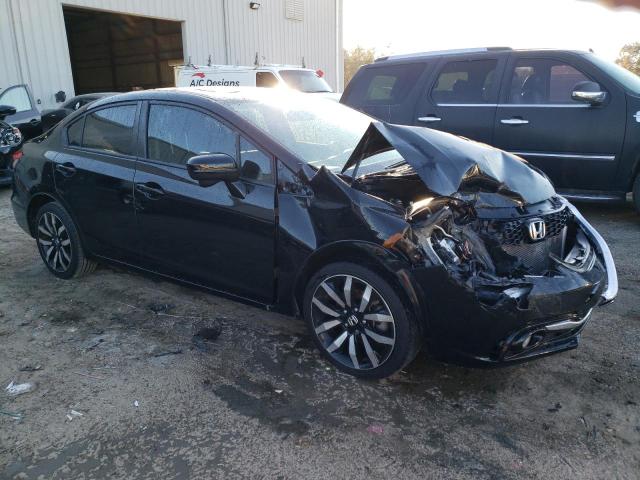 19XFB2F98FE055480 - 2015 HONDA CIVIC EXL შავი ფოტო 4