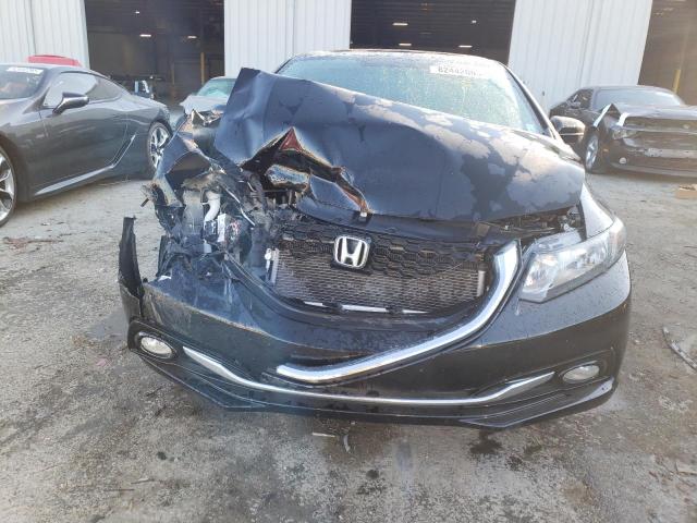 19XFB2F98FE055480 - 2015 HONDA CIVIC EXL შავი ფოტო 5