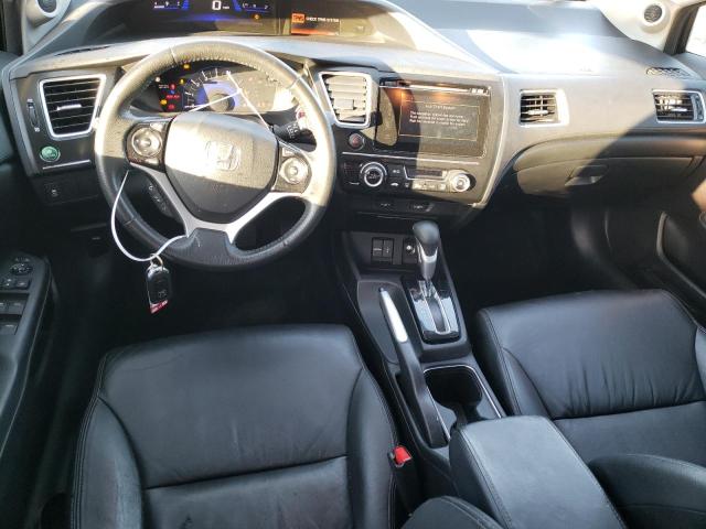 19XFB2F98FE055480 - 2015 HONDA CIVIC EXL შავი ფოტო 8