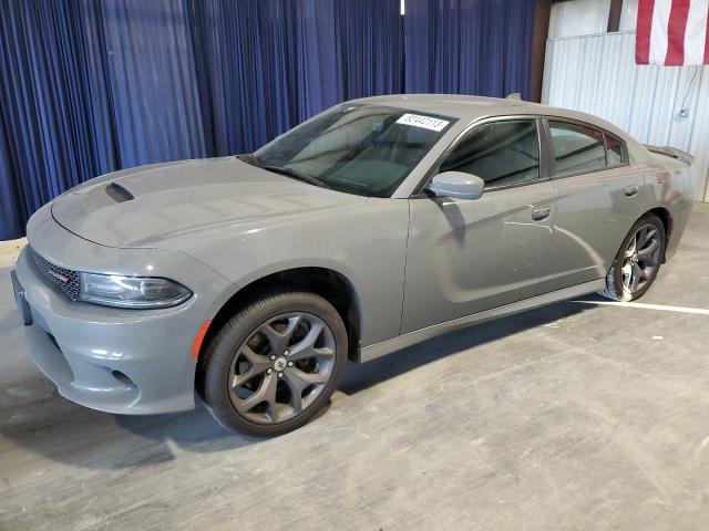 2C3CDXHG0KH578744 - 2019 DODGE CHARGER GT GRAY photo 1