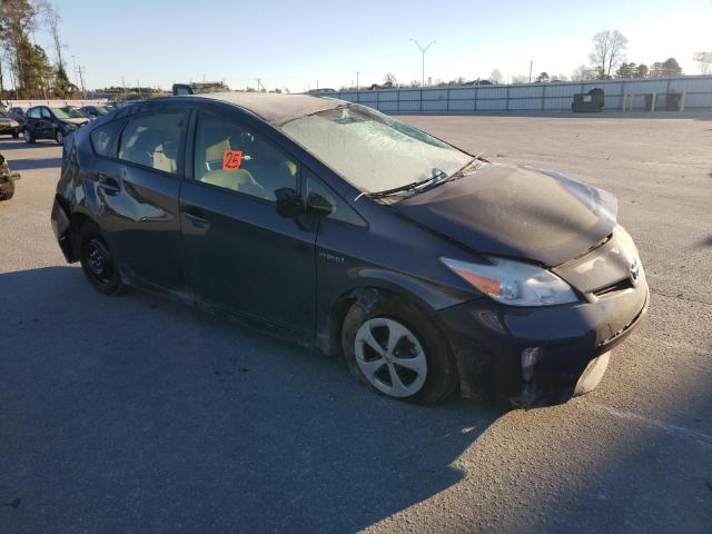 JTDKN3DUXC1604405 - 2012 TOYOTA PRIUS GRAY photo 4