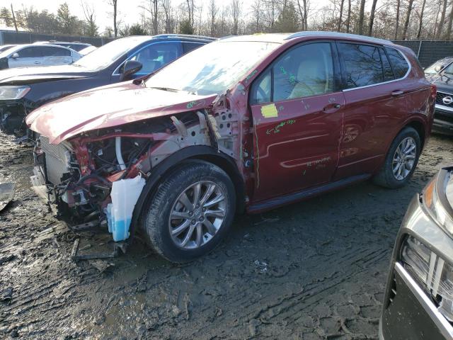 LRBFXCSA3KD014451 - 2019 BUICK ENVISION ESSENCE RED photo 1