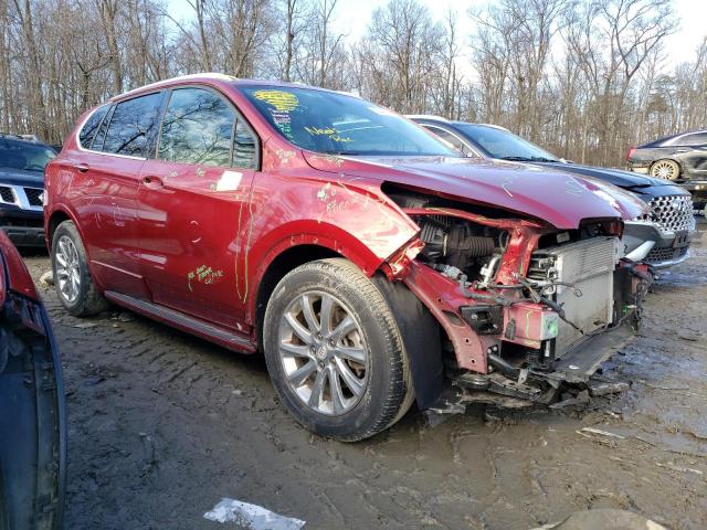 LRBFXCSA3KD014451 - 2019 BUICK ENVISION ESSENCE RED photo 4