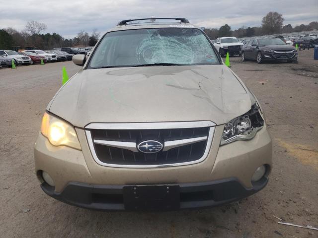 4S4BP62C487365374 - 2008 SUBARU OUTBACK 2.5I LIMITED BEIGE photo 5