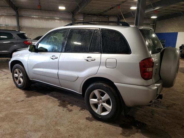 JTEGD20V150048040 - 2005 TOYOTA RAV4 SILVER photo 2