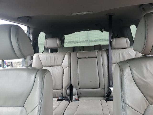 5FNYF4H58BB094741 - 2011 HONDA PILOT EXL GRAY photo 10