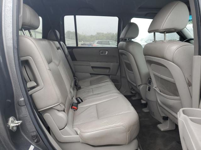 5FNYF4H58BB094741 - 2011 HONDA PILOT EXL GRAY photo 11