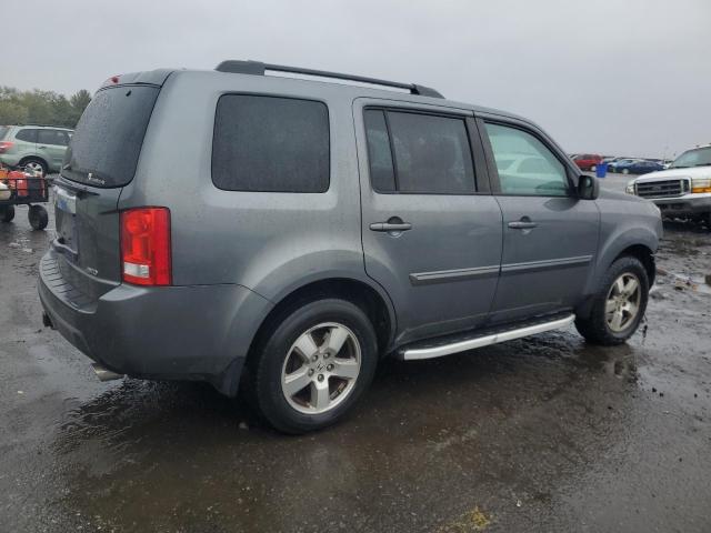 5FNYF4H58BB094741 - 2011 HONDA PILOT EXL GRAY photo 3