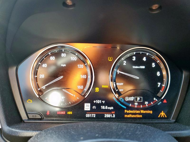 WBXYJ1C06N5U28136 - 2022 BMW X2 XDRIVE28I BLUE photo 9