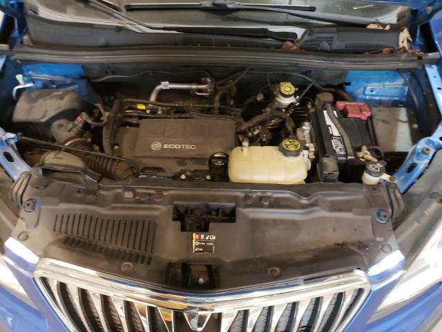 KL4CJASBXFB173563 - 2015 BUICK ENCORE BLUE photo 12