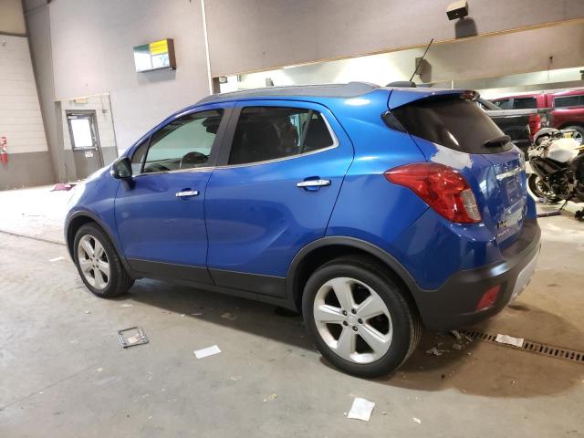 KL4CJASBXFB173563 - 2015 BUICK ENCORE BLUE photo 2