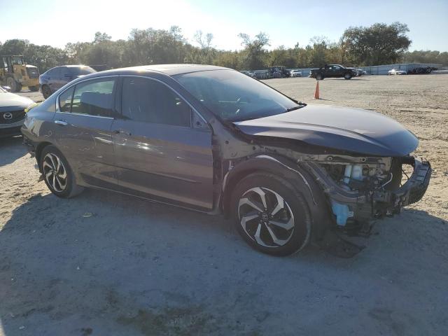 1HGCR3F02GA018260 - 2016 HONDA ACCORD EXL GRAY photo 4