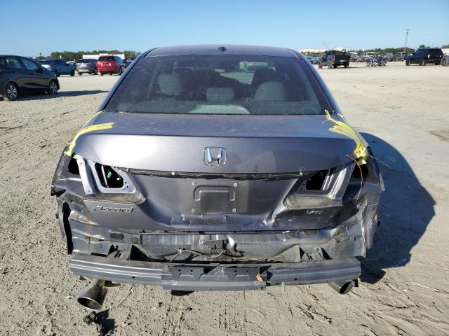 1HGCR3F02GA018260 - 2016 HONDA ACCORD EXL GRAY photo 6