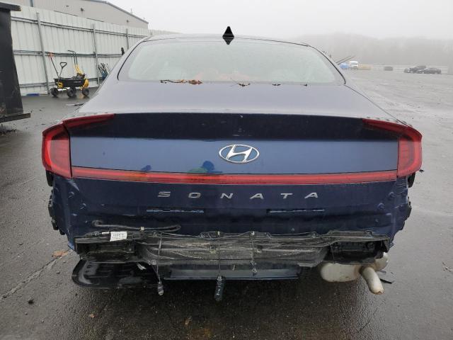 5NPEG4JA0MH066315 - 2021 HYUNDAI SONATA SE BLUE photo 6