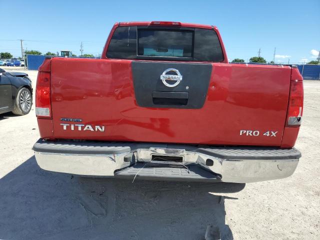 1N6BA07D58N351013 - 2008 NISSAN TITAN XE 红色 照片 6
