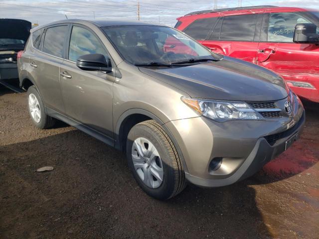 JTMZFREV9FD061850 - 2015 TOYOTA RAV4 LE GRAY photo 4