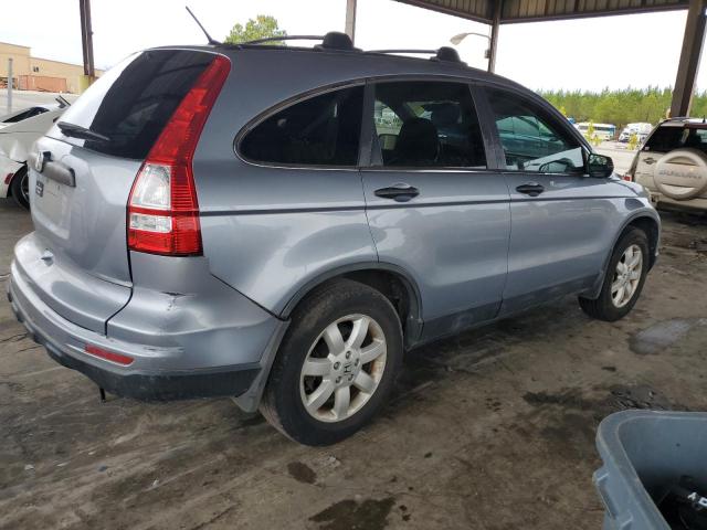 5J6RE4H44BL005852 - 2011 HONDA CR-V SE BLUE photo 3