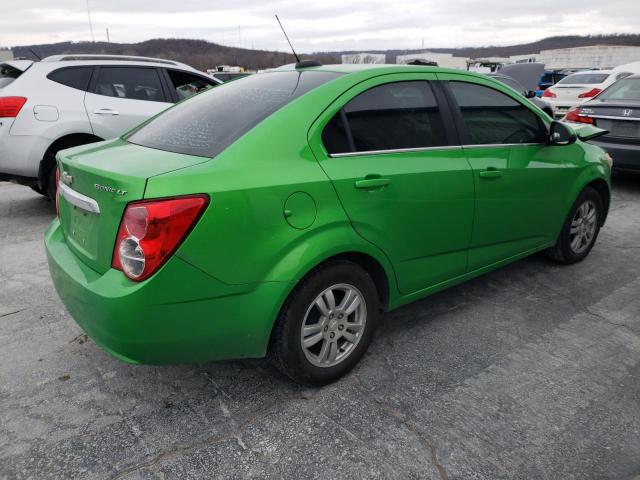 1G1JC5SH0G4103006 - 2016 CHEVROLET SONIC LT GREEN photo 3